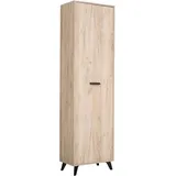 INOSIGN Umbria Garderobenschrank 53,5 x 35 x 192 cm grau