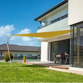 WINDHAGER Sonnensegel Cannes Dreieck gelb