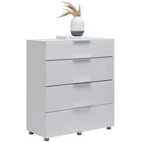 VOLEO Schubkastenkommode 90,3 x 97,6 x 40 cm Weiß