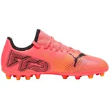 Puma Future 7 Play MG Jr. sunset glow/puma black/sun stream 35