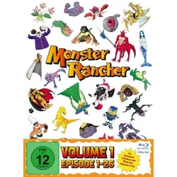 Monster Rancher Vol. 1 (Ep. 1-26) im Sammelschuber [2 BRs]