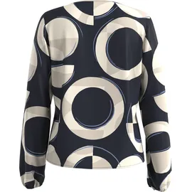 S.Oliver Black Label Damen, 2159657 Bluse Langarm AOP, 59A1, 38