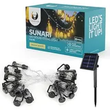 Forever Light Laterne Solar 6,5m 30LED schwarz