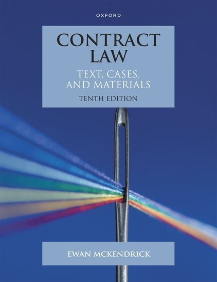 Contract Law - Ewan McKendrick  Kartoniert (TB)