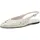 TAMARIS Damen Sling Pump flach, weiß, 38 EU