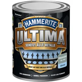 HAMMERITE Metall-Schutzlack Ultima 750 ml verkehrsgrau glänzend