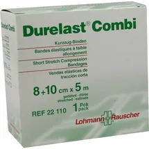 Lohmann & Rauscher DURELAST Binde Combi 8 cmx5 m+10 cmx5 m 2 St