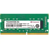 Transcend TS3200HSB-8G Speichermodul GB (1 x 8GB, 3200 MHz, SO-DIMM),