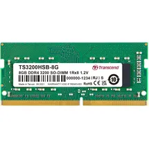 Transcend TS3200HSB-8G Speichermodul GB (1 x 8GB, 3200 MHz, SO-DIMM),