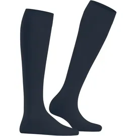 Falke Kniestrümpfe Cotton Touch 1 Paar Blau 35-38
