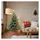 vidaXL Christbaumständer Rot 61x61x15,5 cm