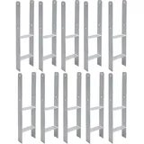 Buri H-Pfostenanker 121 x 600 mm Feuerverzinkt
