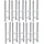 Buri H-Pfostenanker 121 x 600 mm Feuerverzinkt