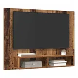 vidaXL TV-Schrankset 120 x 23,5 x 90 cm Braun Holzwerkstoff