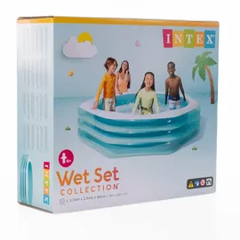 Intex Swim Center Achteckiger Pool 254 x 254 x 56 cm (58492)