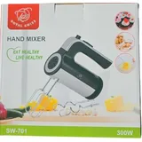 Royal Swiss Handmixer Kompakt und leistungsstark mit Rührbesen & Knethaken