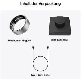 ultrahuman Ring Air Größe 7 / 56-57 mm Raw Titanium