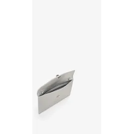 Valentino Luxe Umhängetasche Kunstleder Silber