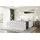 altdecor Brugo-Z King 180 x 200 cm H3/H4 Weiß Hochglanz