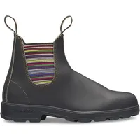 Blundstone Blundstone 1409 Stout Braun With Striped Elastic (500 Series) Rindsleder Größe: 40 Schmal - Dunkelbraun - 40