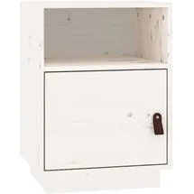 vidaXL Nachtschrank 40 x 34 x 55 cm Weiß