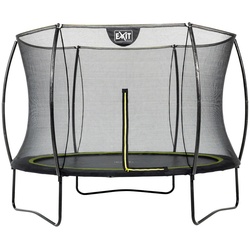 Exit Trampolin, Schwarz, Metall, rund, EN 71, Outdoor Spielzeug, Trampoline