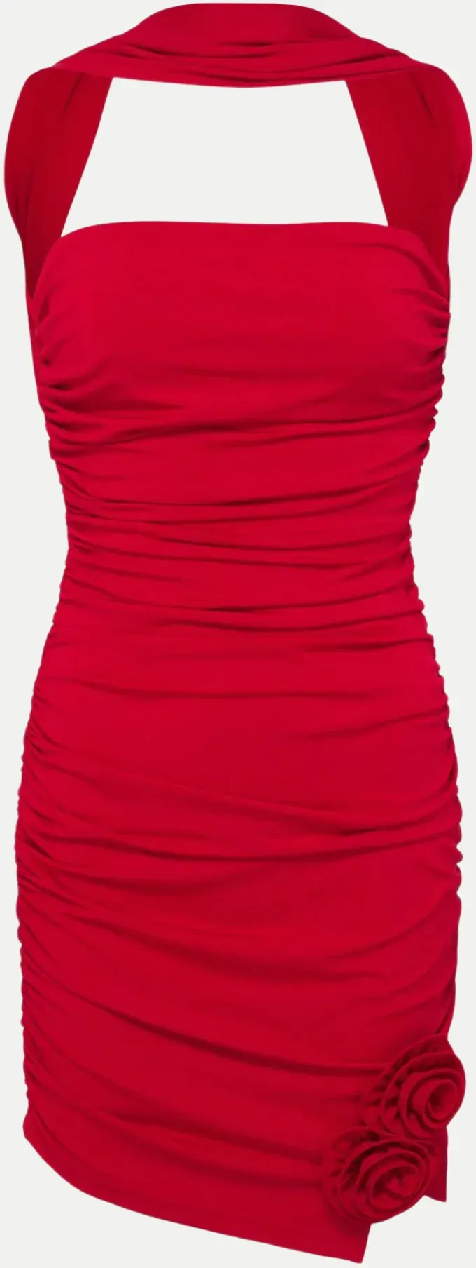 Slim-Fit Kleid Eike Rot 38