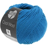 LANA GROSSA Cool Wool Uni | Extrafeine Merinowolle waschmaschinenfest und filzfrei | Handstrickgarn aus 100% Schurwolle (Merino extrafein) | 50g Wolle zum Stricken & Häkeln | 160m Garn