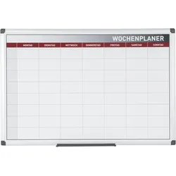 Bi-Office Maya magnetischer Wochenplaner, Planungstafel 90x60cm