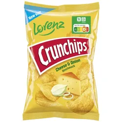 Lorenz Crunchips Cheese & Onion 150G