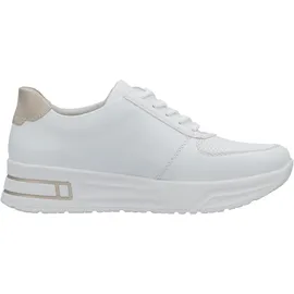 Rieker N8100-80 Damen Weite E Beige/Weiß 36