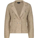 Monari Strickjacke aus Tweedmaterial, braun