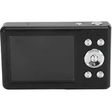 Studentenkamera, Reisekamera, LED-Fülllicht, 1080P HD, 8-facher Zoom, Autofokus, Kompaktkamera Zum Wandern (Black)