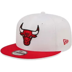 Trucker Cap 9FIFTY NBA Chicago Bulls White Crown Unisex Erwachsene NEW ERA ROT|WEISS|ROT M