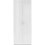 Stella Trading LINCOLN 80 x 190 x 35 cm 11 Fächer hochglänzend / weiß