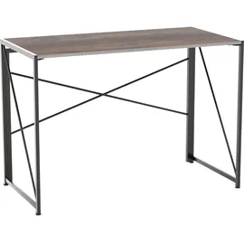 Intirilife Schreibtisch Rustikaler Tisch 100 x 50 x 75 cm)