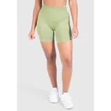 SMILODOX Amaze Scrunch Shorts Grün L