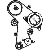 SKF Wasserpumpe + Zahnriemensatz