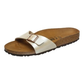 Birkenstock Madrid Vegan Birko-Flor schmal graceful pearl white 41