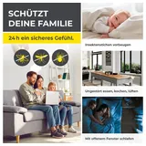 EasyMaxx Teleskop Insektenschutzgitter 80 x 100 cm Weiß