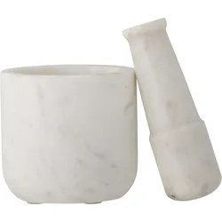 Misaki Mörser weiß aus Marmor