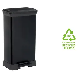 Curver Deco Bin 50 l Schwarz