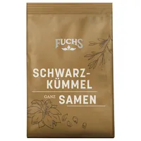 Fuchs Gewürze - Schwarzkümmel Samen ganz | 39 g Nachfüllbeutel