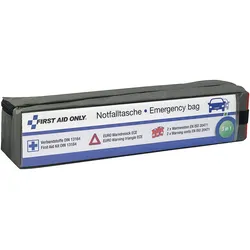First Aid Only 3 in 1 KFZ Verbandtasche mit Warndreieck und Warnwesten St