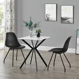 [en.casa] Ankara 60 x 75 x 60 cm weiß