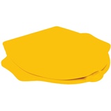 GEBERIT Kind WC-Sitz im Tierdesign mit Griff- und Stützfunktion, gelb