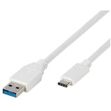 Vivanco USB Typ C 3.0 Kabel 1m - White