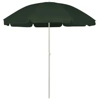 VidaXL Strandschirm Grün 240 cm