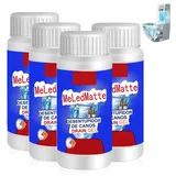 Rohrreiniger Extrem Stark, Toilettenreiniger Extrem Stark, WC Reiniger Abflussreiniger Schaum, Fette Toilet Cleaner Kloreiniger Extra Stark Reinigungsmittel für Küche und Bad (4)