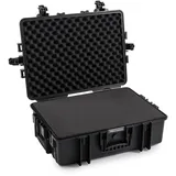 B&W International Outdoor Case Type 6500 schwarz + Schaumstoff